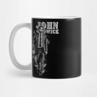 John Wick  retro art Mug